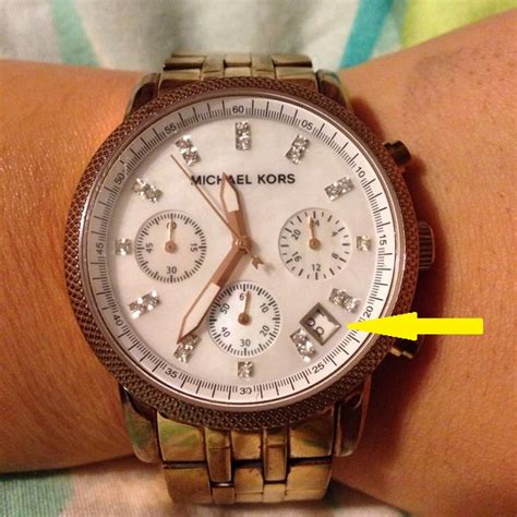 michael kors watch real or fake|michael kors authenticity code.